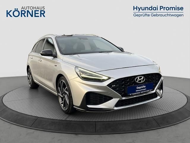 Silber Gebraucht 2020 Hyundai i30 N Line Kombi | 20.600 € (Etwas zu teuer) - Bild 1/4