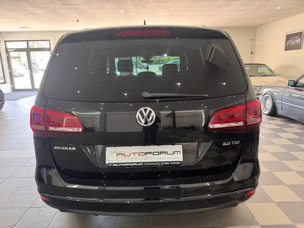Brugt VW Sharan Highline 184 HK (135 kW) 2016 Sort MPV