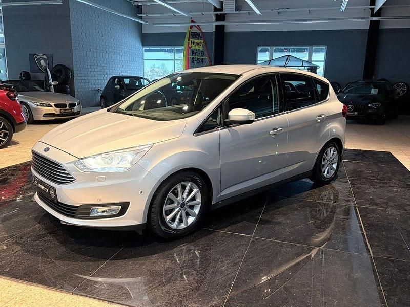 Silber Gebraucht 2018 Ford C-MAX Titanium Van / Kleinbus | 12.995 € (Fairer Preis) - Bild 1/4