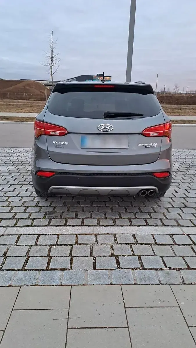 Gebraucht Hyundai Santa Fe Premium 197 PS (144 kW) 2016 Grau SUV