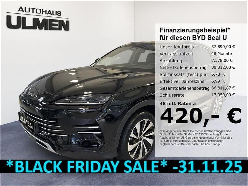 Schwarz Neu 2025 BYD Seal U Design SUV | 37.890 € (Fairer Preis) - Bild 1/4