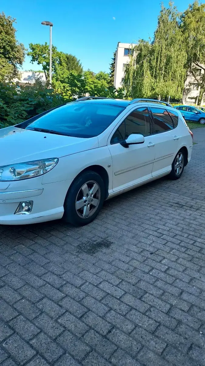 Gebraucht Peugeot 407 140 PS (102 kW) 2008 Weiß Kombi
