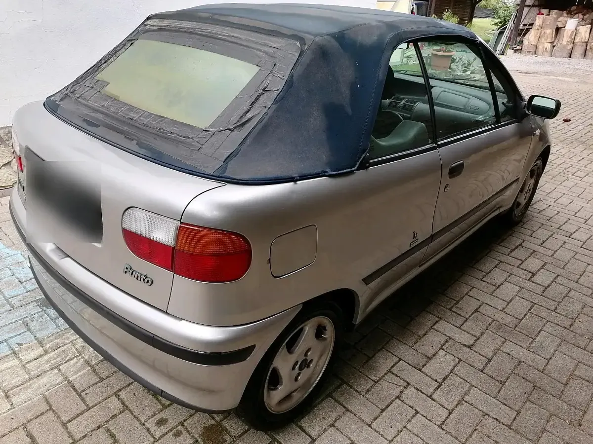 Gebraucht Fiat Punto Cabriolet 86 PS (63 kW) 1999 Silber Cabrio