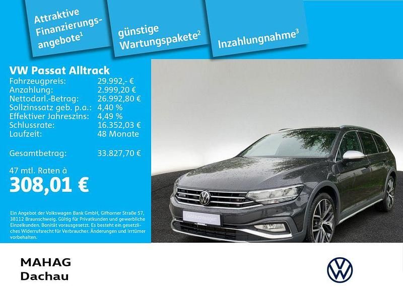 Grau Gebraucht 2022 VW Passat Alltrack Kombi | 29.992 € (Guter Preis) - Bild 1/3