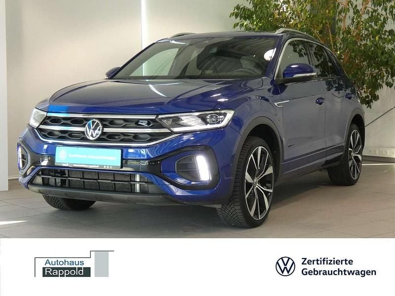 Blau Gebraucht 2023 VW T-Roc R-line SUV | 30.690 € (Fairer Preis) - Bild 1/4