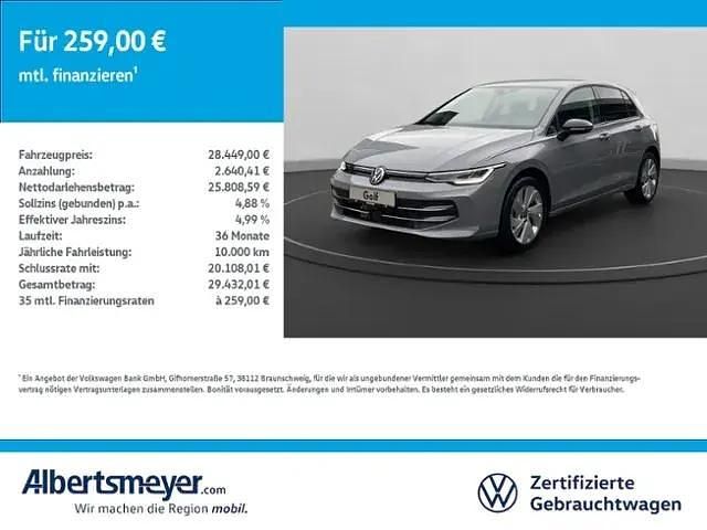 Grau Gebraucht 2025 VW Golf Goal Limousine | 28.448 € (Fairer Preis) - Bild 1/4