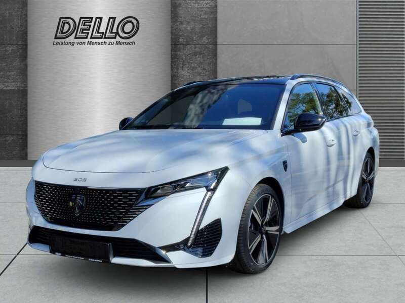 Okenit weiß met. Neu 2025 Peugeot 308 Premium Kombi | 35.549 € (Fairer Preis) - Bild 1/4