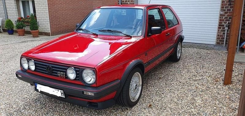 Rot Gebraucht 1989 VW Golf II GTI Kleinwagen | 24.000 € - Bild 1/4