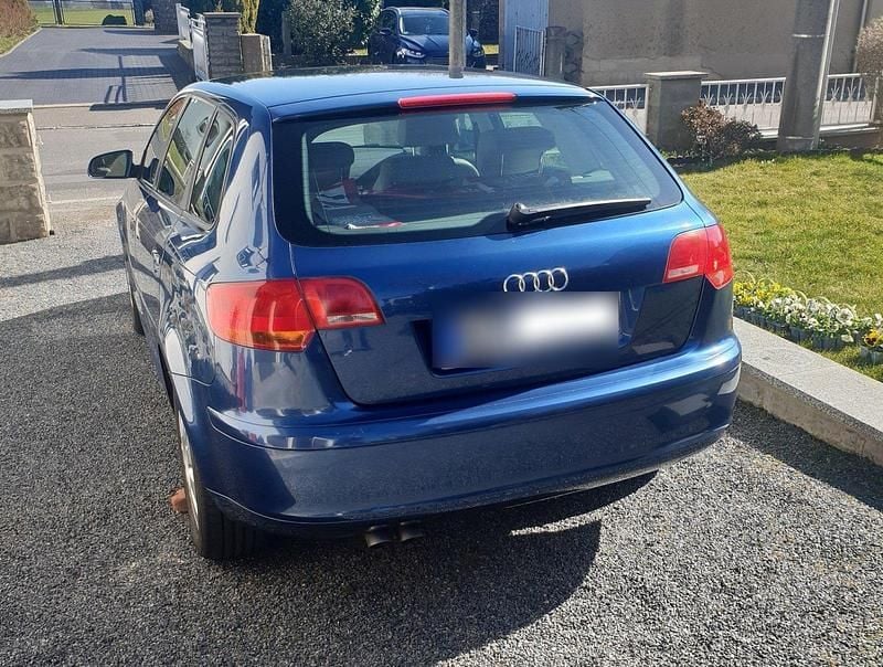 Gebraucht Audi A3 Sportback Attraction 140 PS (102 kW) 2007 Blau Kleinwagen