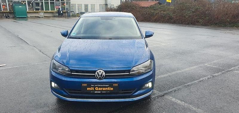 Gebraucht VW Polo Highline 95 PS (69 kW) 2021 Blau Kleinwagen