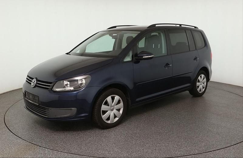 Gebraucht VW Touran Comfortline 105 PS (77 kW) 2011 Blau Van / Kleinbus