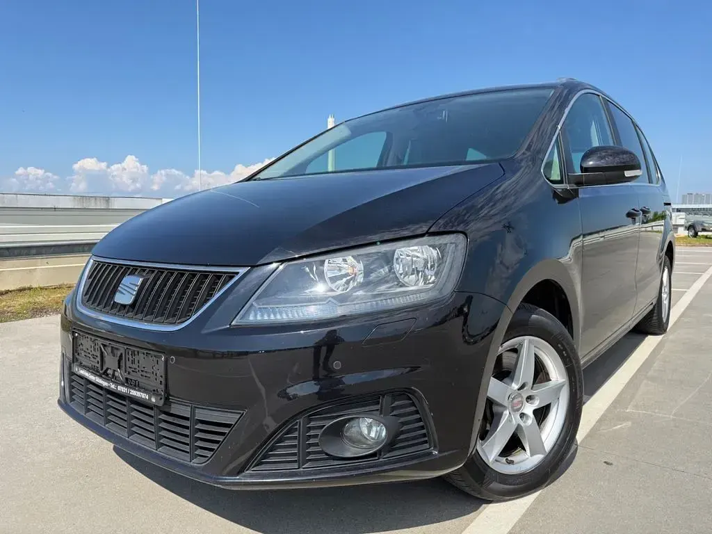 Gebraucht Seat Alhambra 140 PS (102 kW) 2015 Schwarz Van / Kleinbus