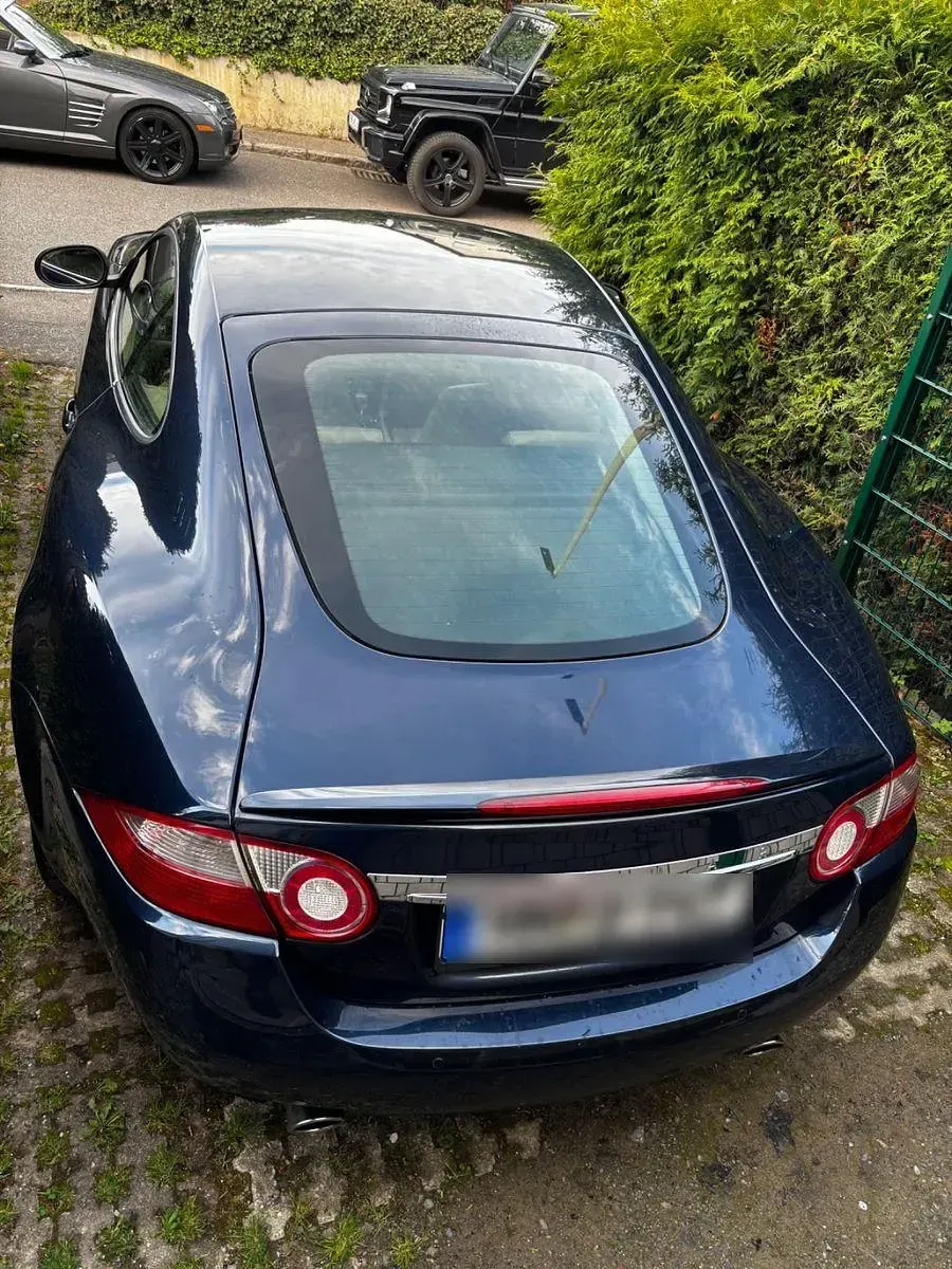 Używany Jaguar XK 298 KM (219 kW) 2008 Niebieski Coupe