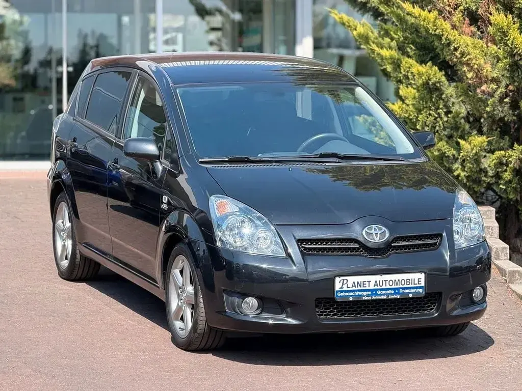 Gebraucht Toyota Corolla Verso Play 177 PS (130 kW) 2008 Schwarz Van / Kleinbus