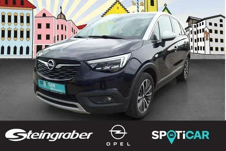 Blau Gebraucht 2020 Opel Crossland X SUV | 14.480 € (Fairer Preis) - Bild 1/4