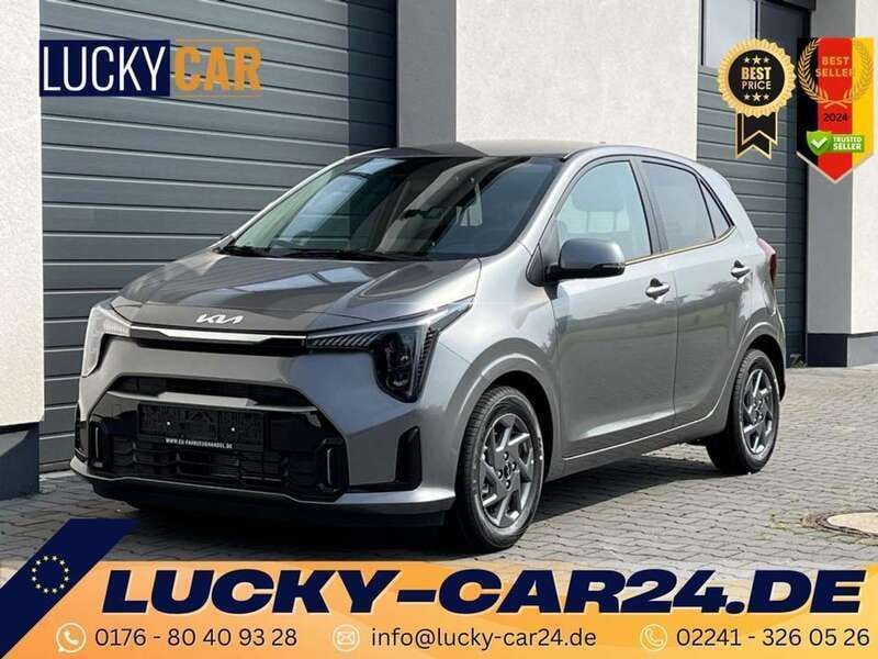 Schwarz Neu 2024 Kia Picanto 4 Kleinwagen | 15.680 € (Fairer Preis) - Bild 1/2