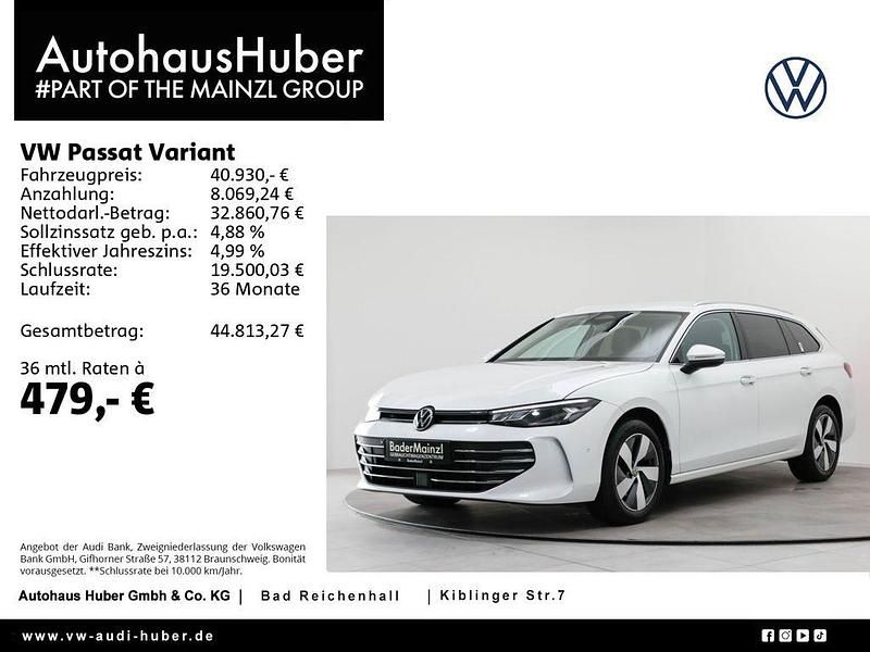 Weiß Gebraucht 2025 VW Passat Business Kombi | 39.860 € (Guter Preis) - Bild 1/4
