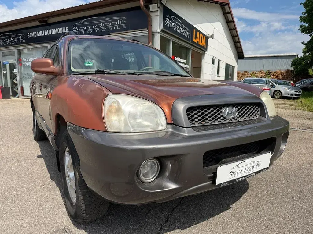 Gebraucht Hyundai Santa Fe GLS 145 PS (106 kW) 2002 Orange SUV