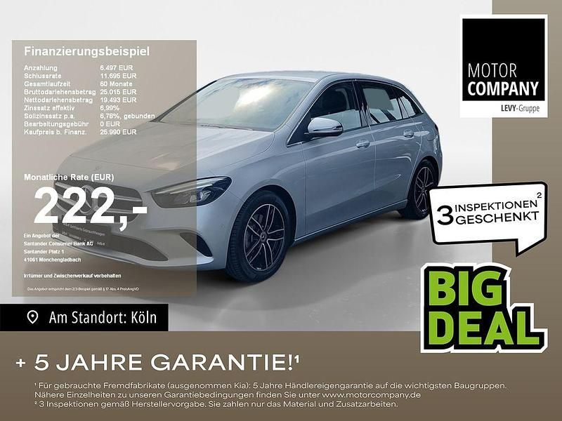 Silber Gebraucht 2022 Mercedes B200 Progressive Van / Kleinbus | 27.679 € (Fairer Preis) - Bild 1/4