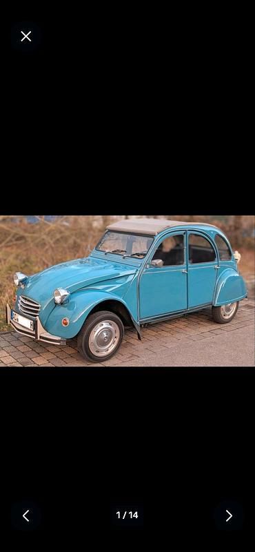 Gebraucht Citroën 2CV 27 PS (19 kW) 1982 Blau Limousine