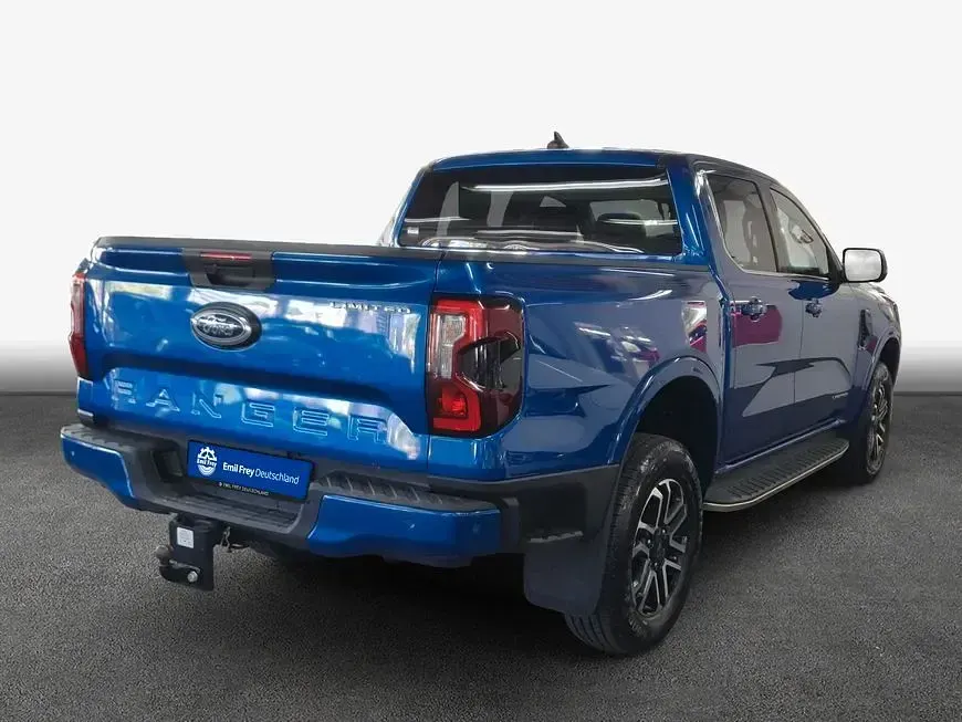 Gebraucht Ford Ranger Limited 170 PS (125 kW) 2023 Blue lightning Pickup