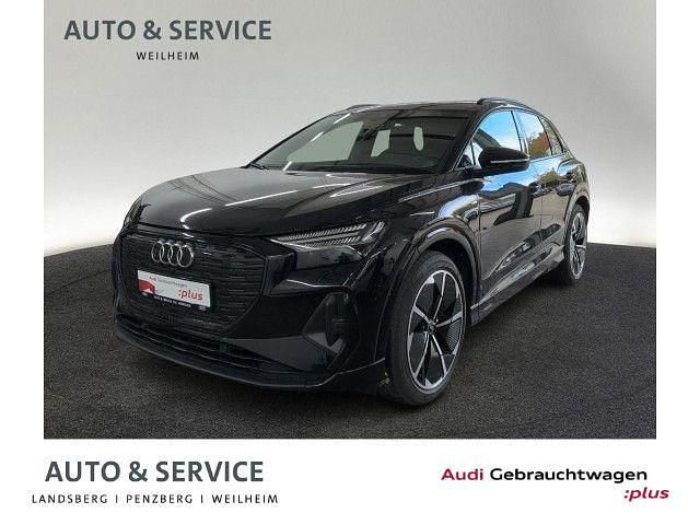 Schwarz Gebraucht 2022 Audi Q4 e-tron Sport SUV | 40.490 € (Teuer) - Bild 1/4