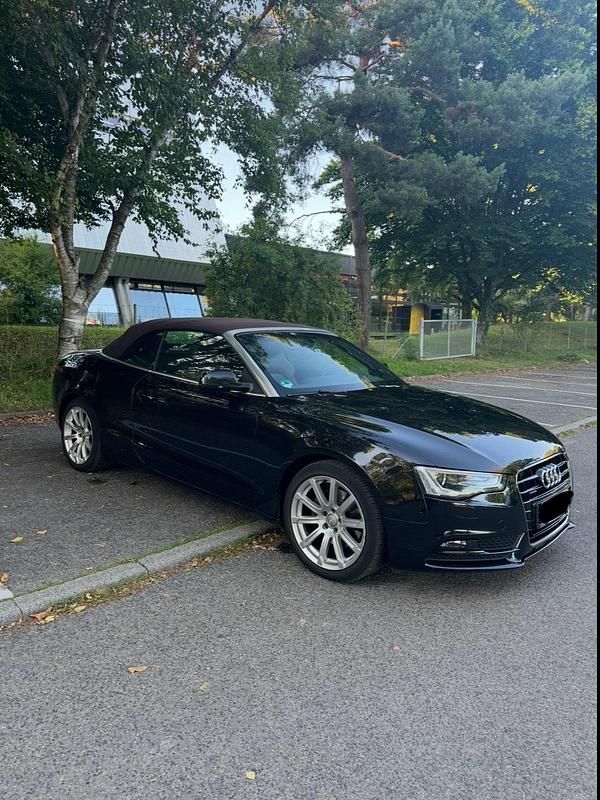 Schwarz Gebraucht 2012 Audi A5 Cabriolet Cabrio | 14.999 € (Etwas zu teuer) - Bild 1/2