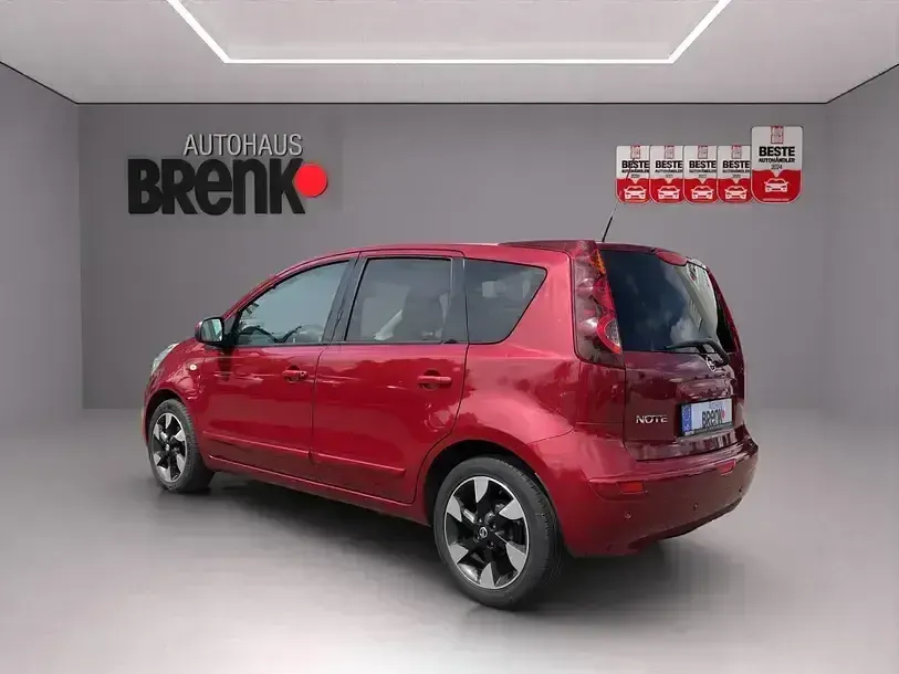 Gebraucht Nissan Note I-Way 110 PS (80 kW) 2012 Rot Kleinwagen