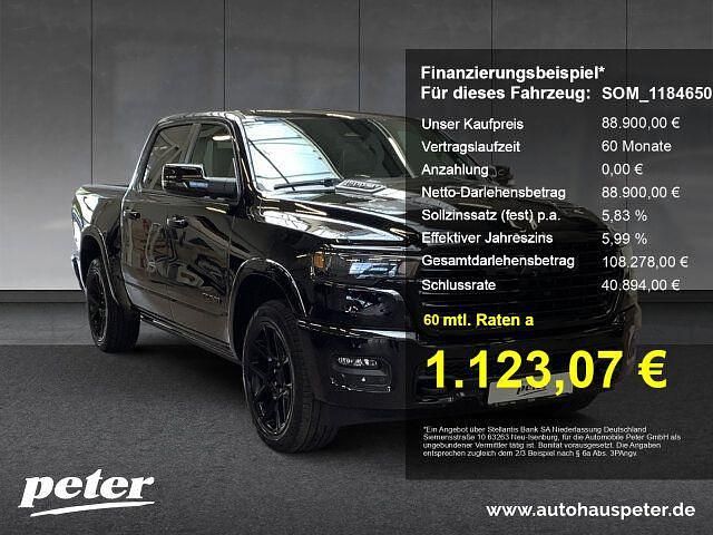 Diamond black crystal pearlco Neu 2025 Dodge Ram Abholung | 88.900 € (Teuer) - Bild 1/4