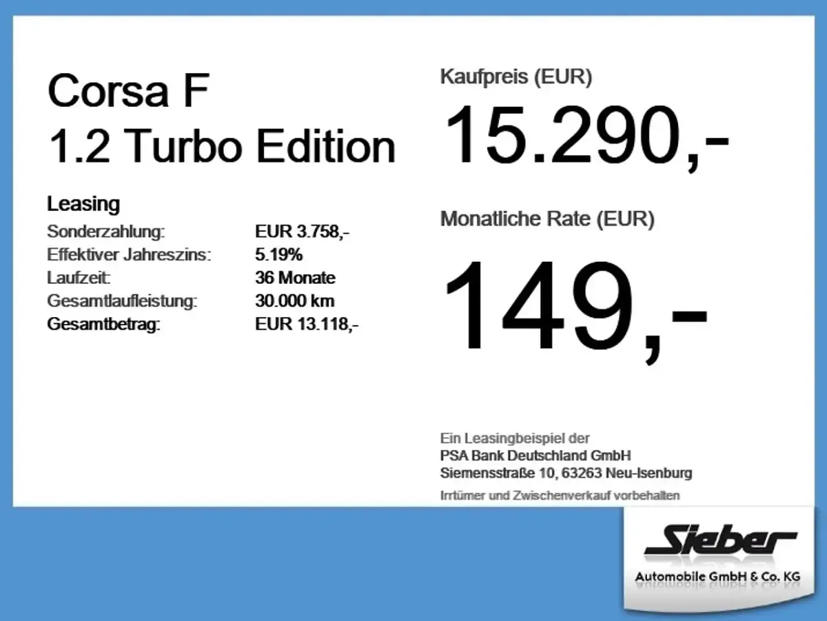 Gebraucht Opel Corsa Edition 101 PS (74 kW) 2023 Rot Kleinwagen