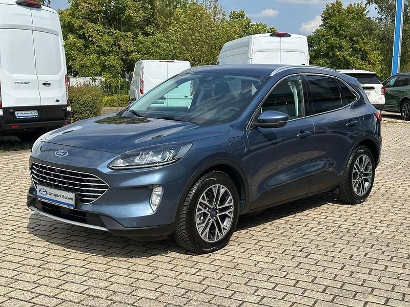 Blau Gebraucht 2020 Ford Kuga Titanium SUV | 18.950 € (Guter Preis) - Bild 1/4