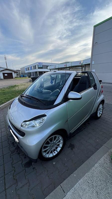 Silber Gebraucht 2009 Smart ForTwo Cabrio Cabrio | 3.300 € (Guter Preis) - Bild 1/4