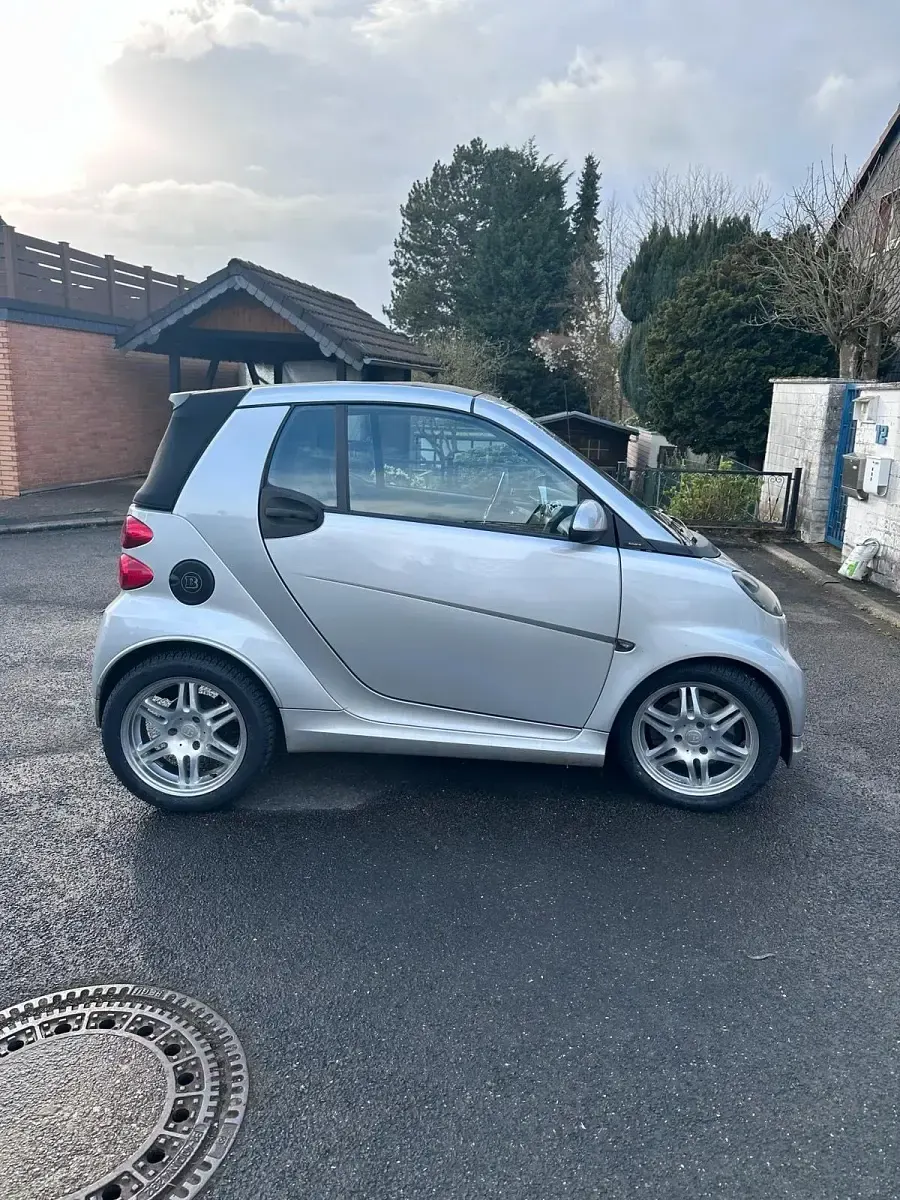 Gebraucht Smart ForTwo Cabrio Brabus 96 PS (70 kW) 2010 Grau Cabrio