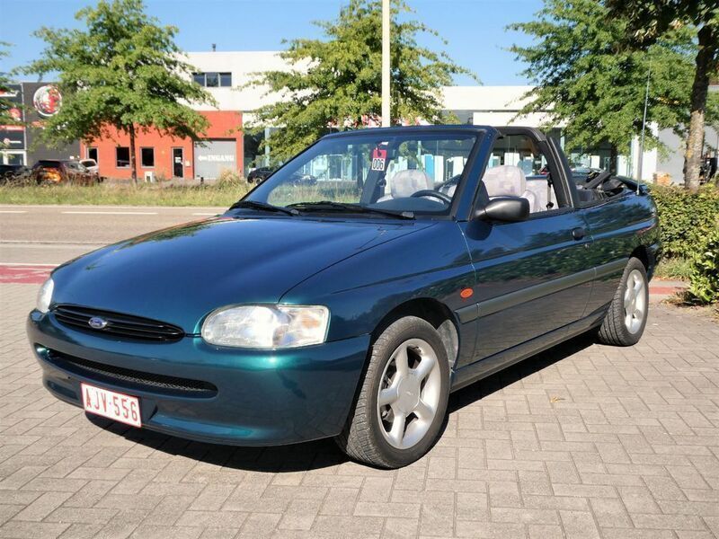 Gebraucht Ford Escort Cabriolet 90 PS (66 kW) 1996 Grün Cabrio