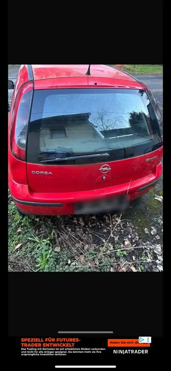 Usata Opel Corsa 2006 Rosso Utilitaria