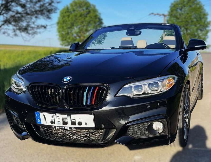Schwarz Gebraucht 2015 BMW 220 M Sport Cabrio | 20.490 € (Fairer Preis) - Bild 1/4