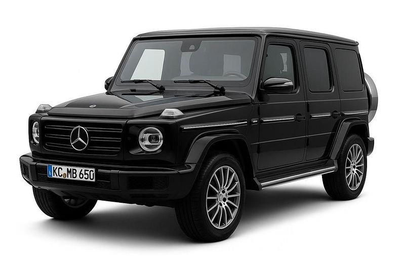 Schwarz Gebraucht 2021 Mercedes G350 AMG line SUV | 107.650 € (Fairer Preis) - Bild 1/4