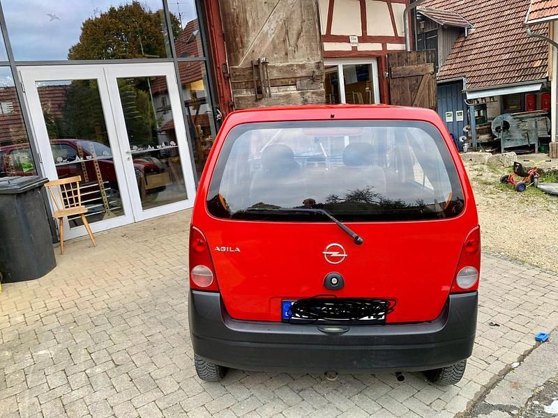 Gebraucht Opel Agila 48 PS (35 kW) 2002 Rot Van / Kleinbus