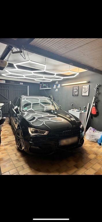 Schwarz Gebraucht 2015 Audi A3 Sportback S-Line Limousine | 15.000 € (Fairer Preis) - Bild 1/4