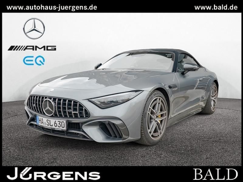 Grau metalliclack selenitgrau Gebraucht 2025 Mercedes SL63 AMG AMG Cabrio | 185.880 € - Bild 1/4