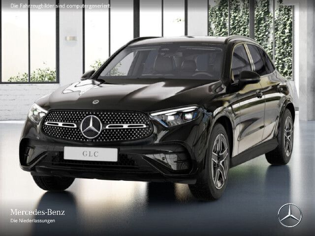 Schwarz Gebraucht 2024 Mercedes GLC200 AMG SUV | 55.790 € (Fairer Preis) - Bild 1/4