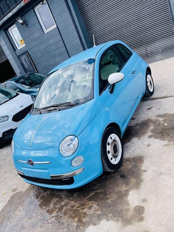 Blau Gebraucht 2012 Fiat 500 Kleinwagen | 3.999 € (Superpreis) - Bild 1/4
