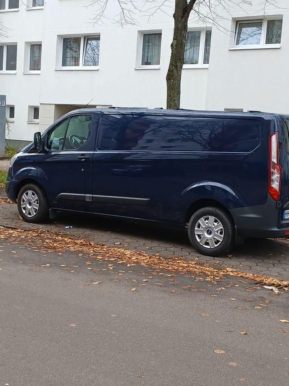 Blau Gebraucht 2014 Ford Transit Custom Van / Kleinbus | 6.600 € (Superpreis) - Bild 1/4