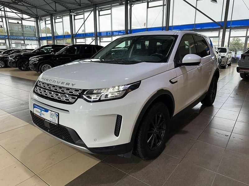 Weiß fuji white Gebraucht 2021 Land Rover Discovery Sport SUV | 20.450 € (Guter Preis) - Bild 1/4