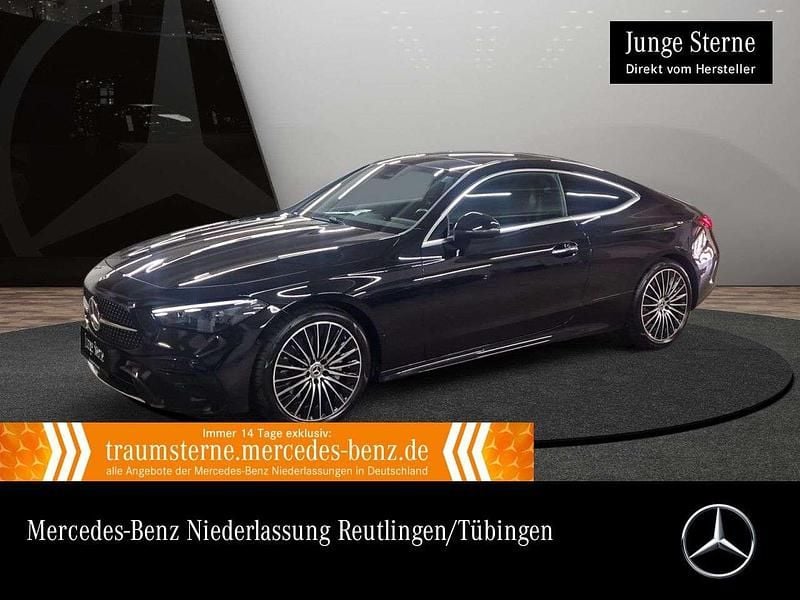 Schwarz Gebraucht 2024 Mercedes CLE220 Advanced Coupé | 48.980 € (Superpreis) - Bild 1/3