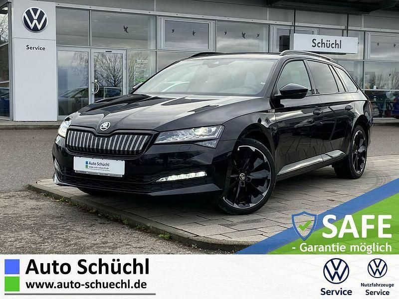 Black magic perleffekt Gebraucht 2021 Skoda Superb SportLine Kombi | 27.870 € (Guter Preis) - Bild 1/4