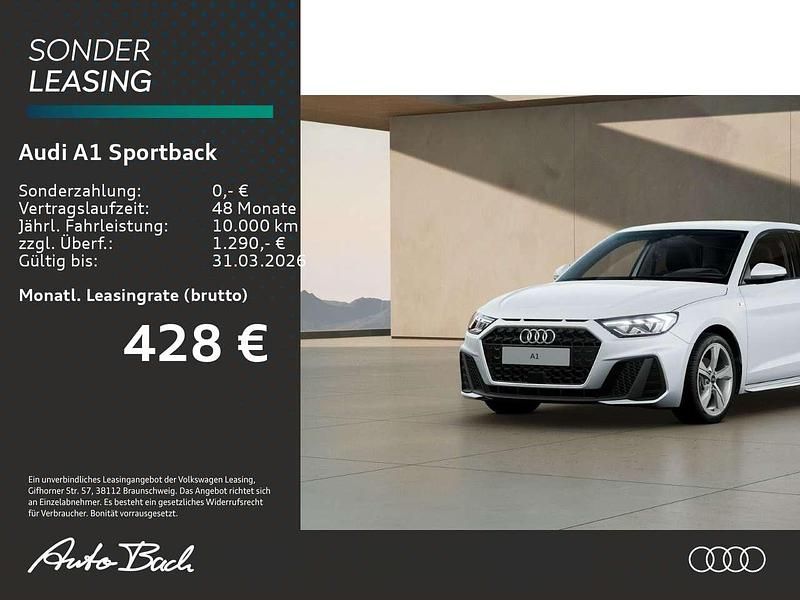 Neu Audi A1 S-Line 150 PS (110 kW) 2026 Gletscherweiß metallic SUV