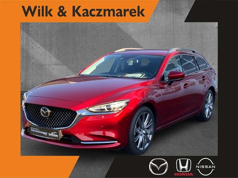 Soul red crystal m Gebraucht 2024 Mazda 6 Exclusive-Line Kombi | 31.990 € (Fairer Preis) - Bild 1/4