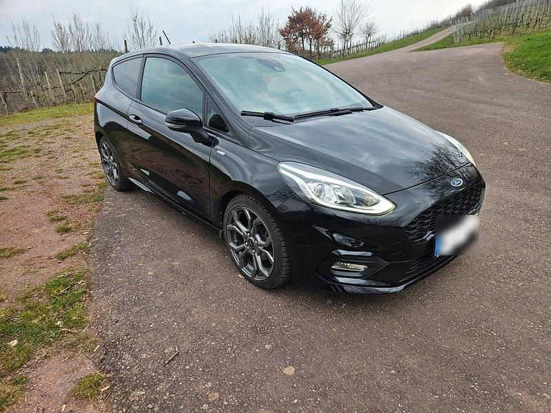 Gebraucht Ford Fiesta ST-Line 125 PS (91 kW) 2017 Schwarz Kleinwagen