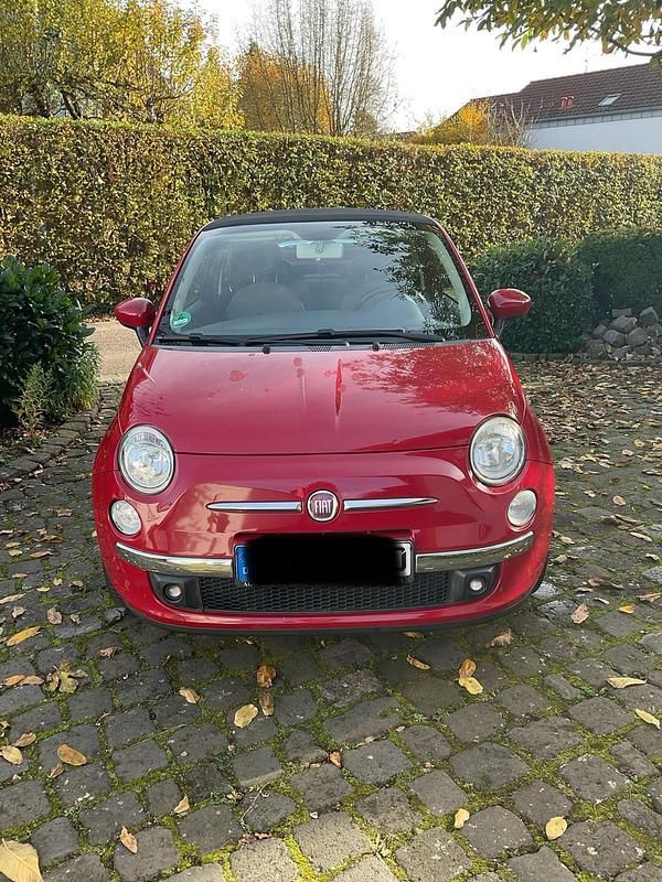 Rot Gebraucht 2009 Fiat 500C Lounge Cabrio | 3.950 € (Etwas zu teuer) - Bild 1/4